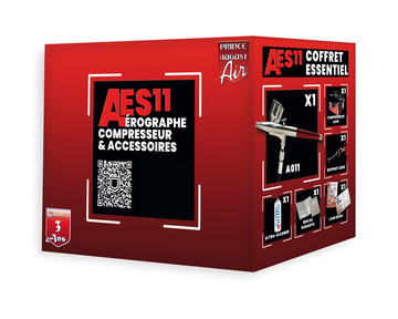 Aérographes Prince August et accessoires