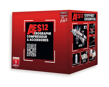 Aérographes Prince August et accessoires