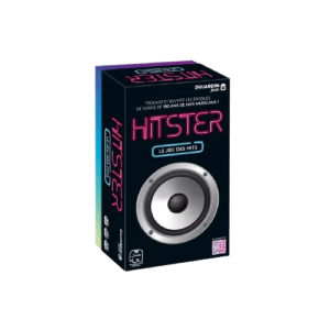 Jeu de société Hitster Dujardin : le jeu des hits pour deviner les époques de 100 ans de succès musicaux.